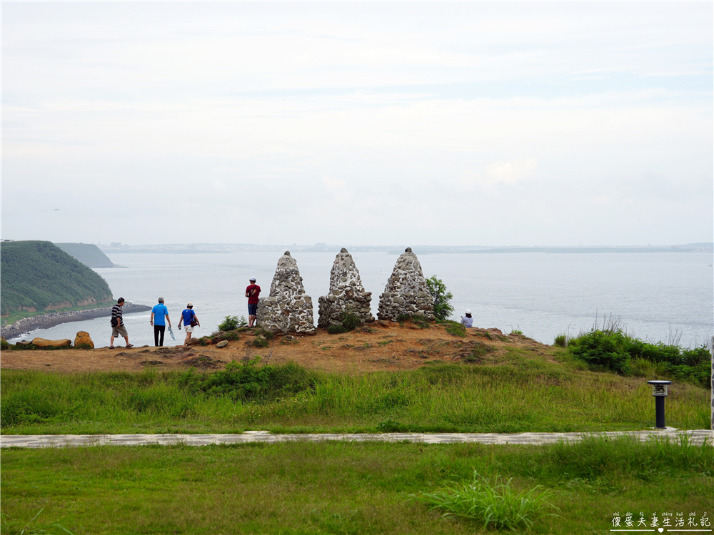 【澎湖西嶼。景點】『三仙塔』俯瞰台版聖托里尼！澎湖西嶼的守護靈魂與古老傳說~ @傻蛋夫妻生活札記