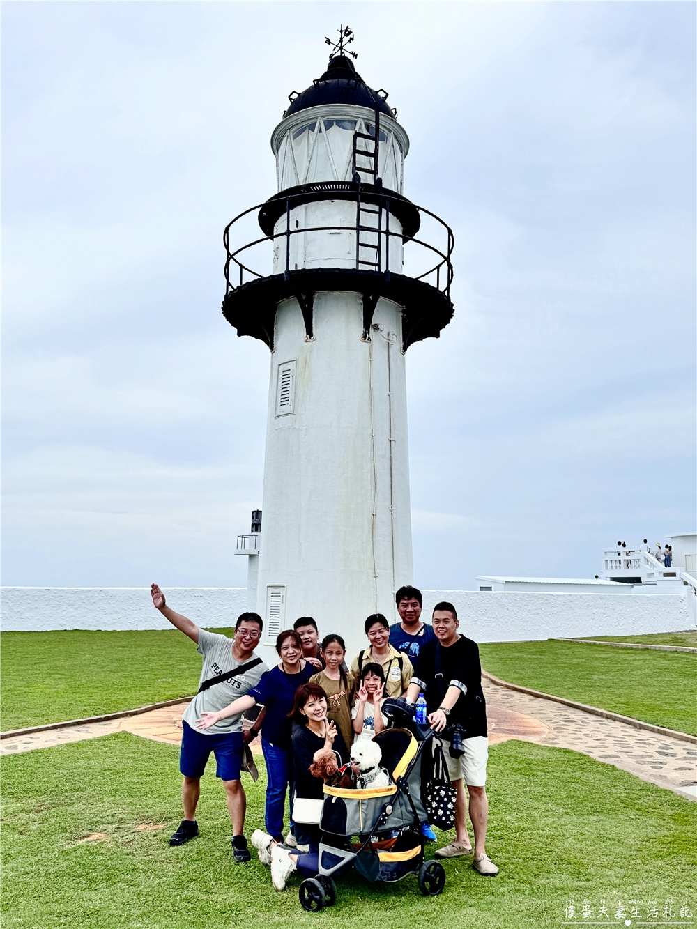 【澎湖西嶼。景點】『漁翁島燈塔/西嶼燈塔』全台最古老燈塔！參訪百年歷史國定古蹟！ @傻蛋夫妻生活札記