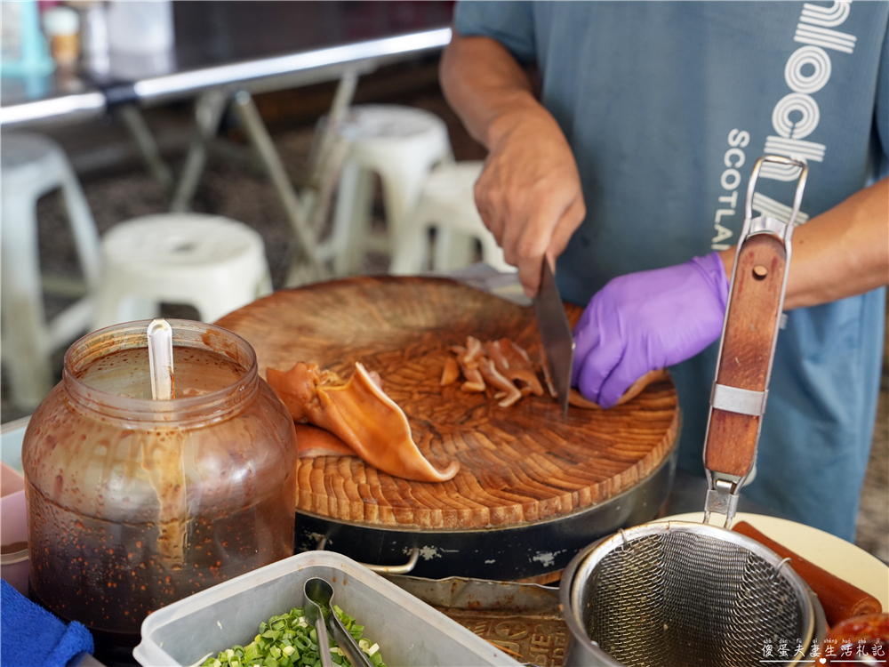 【台中北屯。美食】『松竹麵攤』平價古早味！營業到凌晨一點的低調涮嘴麵攤！滷味超推推~ @傻蛋夫妻生活札記
