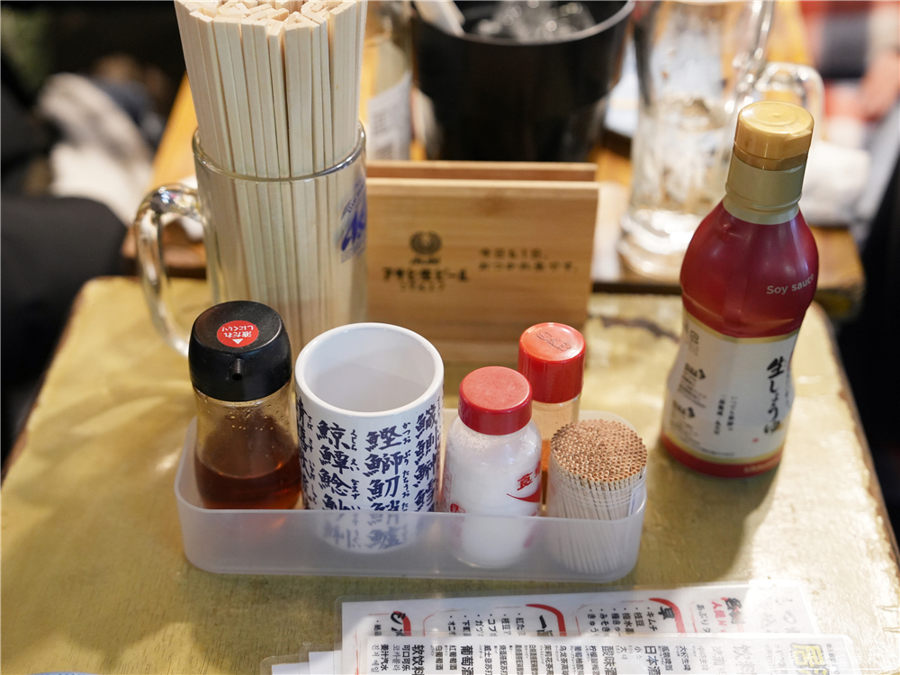 【日本東京。美食】『大眾酒場 ヤリキ 總本店』阿美橫町的小小居酒屋！內臟鍋及串燒酒場吃起來~~ @傻蛋夫妻生活札記