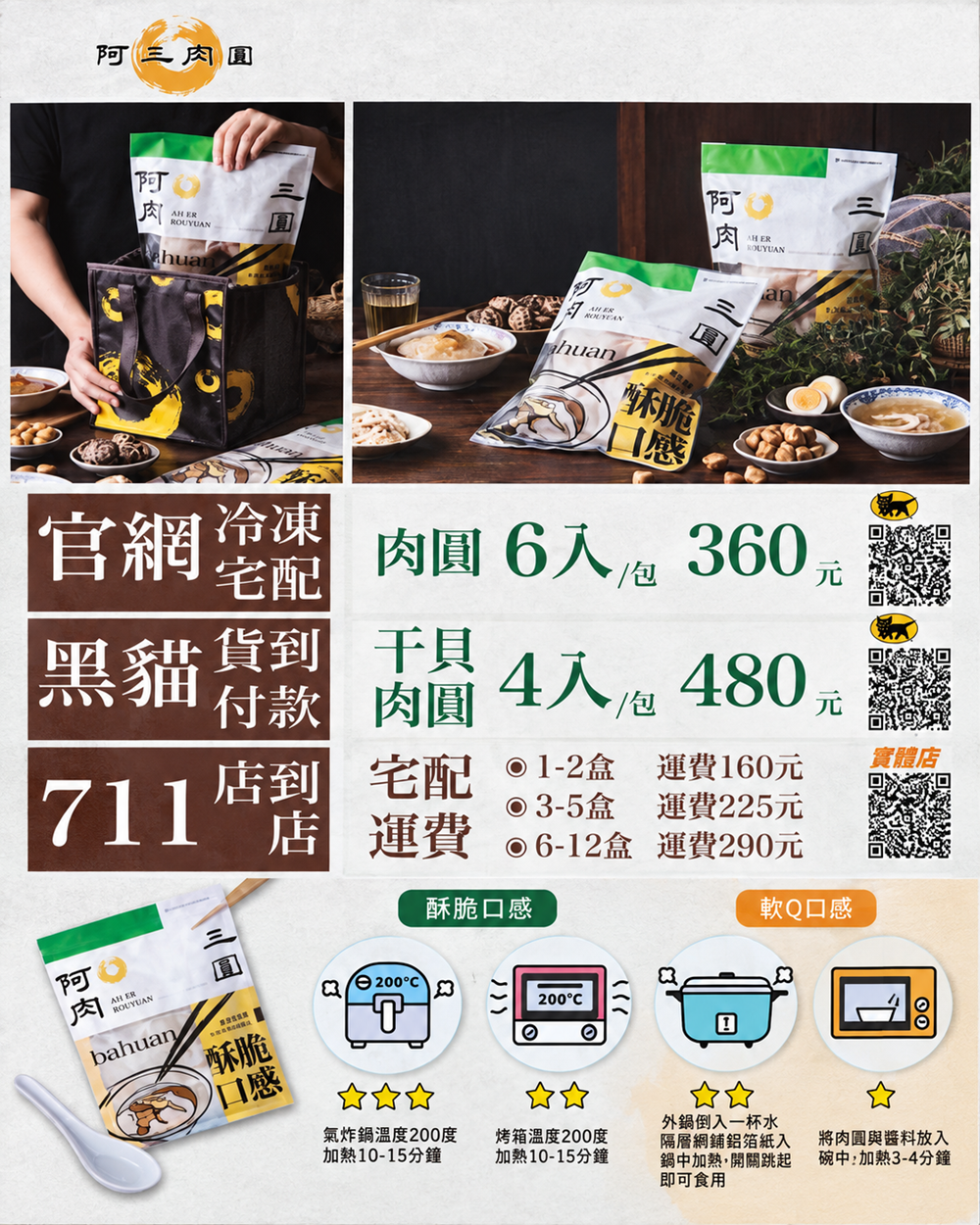 【彰化市美食】『阿三肉圓』Q脆外皮、干貝入餡！彰化爆夯排隊肉圓名店之一！ @傻蛋夫妻生活札記