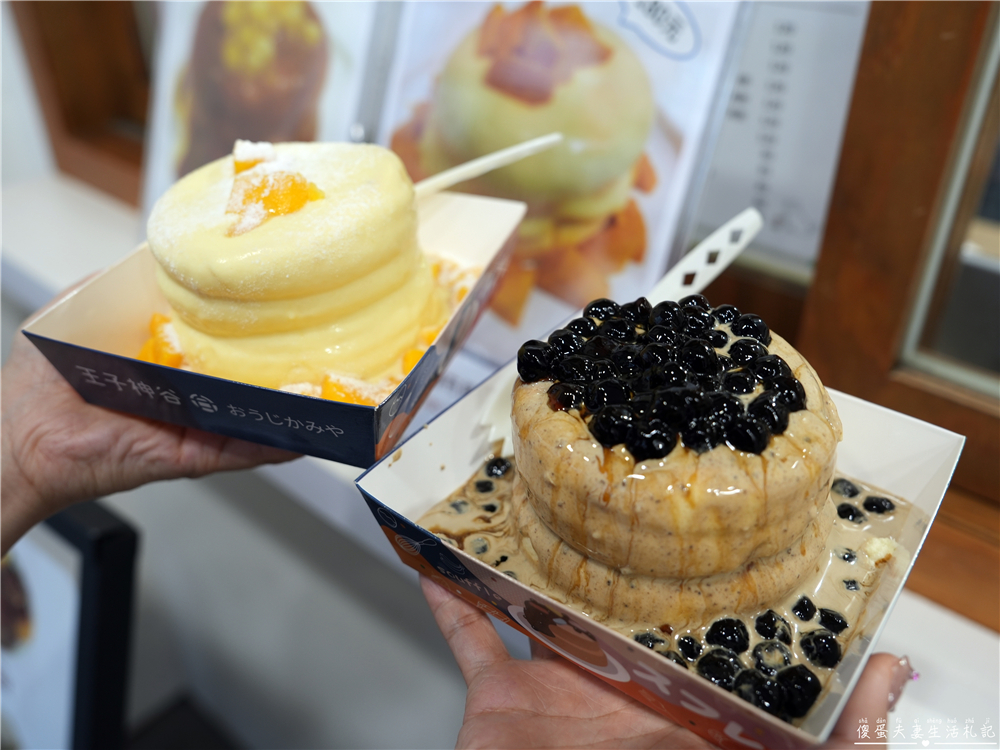 【台中北區。美食】『王子神谷日式厚鬆餅-台中一中店』雲朵甜點！蓬鬆柔軟又綿密的日式可愛小點心~ @傻蛋夫妻生活札記