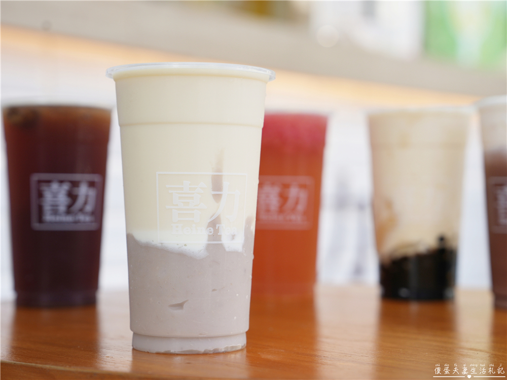 【苗栗竹南。美食】『喜力茶飲-苗栗竹南店』清爽豐富！在地人氣品牌手搖飲！ @傻蛋夫妻生活札記