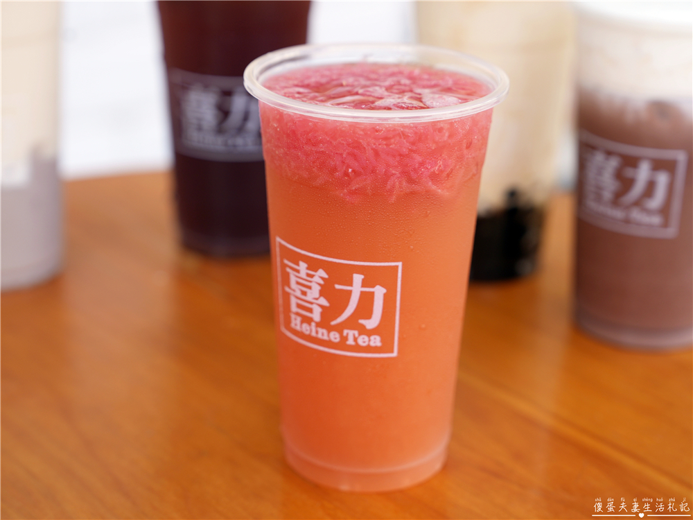 【苗栗竹南。美食】『喜力茶飲-苗栗竹南店』清爽豐富！在地人氣品牌手搖飲！ @傻蛋夫妻生活札記