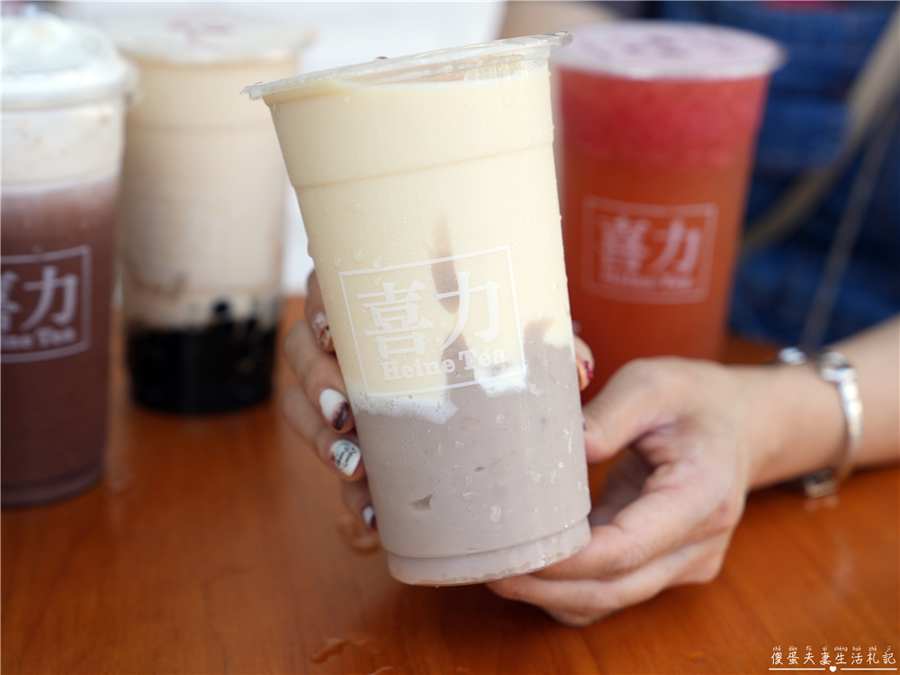 【苗栗竹南。美食】『喜力茶飲-苗栗竹南店』清爽豐富！在地人氣品牌手搖飲！ @傻蛋夫妻生活札記