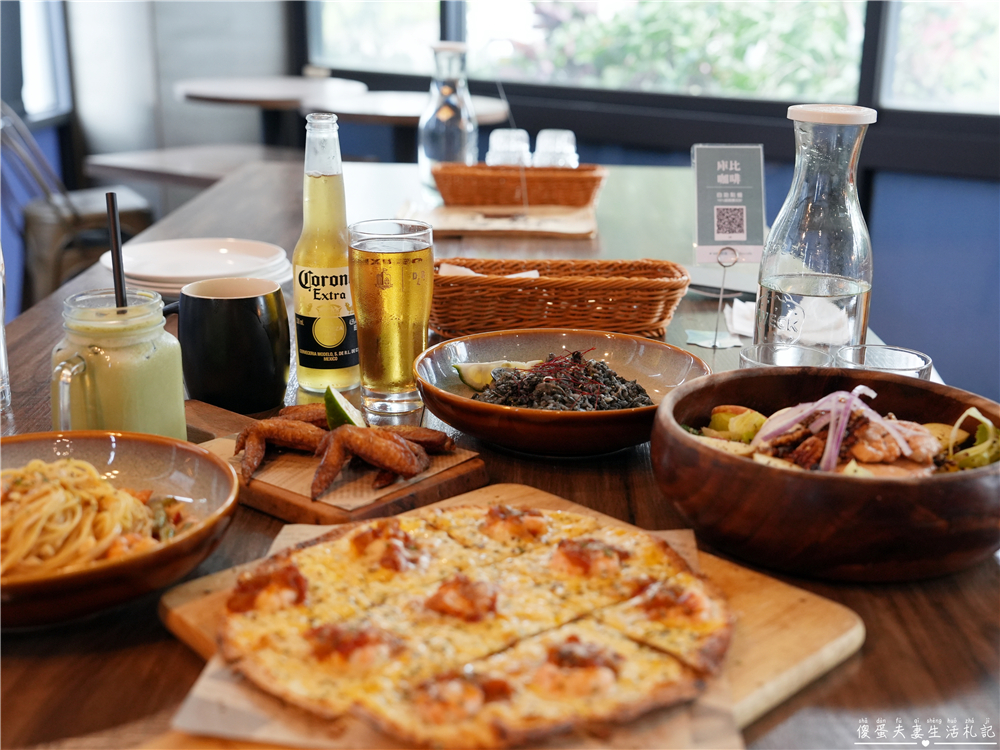 【苗栗市。美食】『庫比咖啡-苗栗聯大店』氛圍超Chill~聯合大學旁的美式風格餐廳！ @傻蛋夫妻生活札記