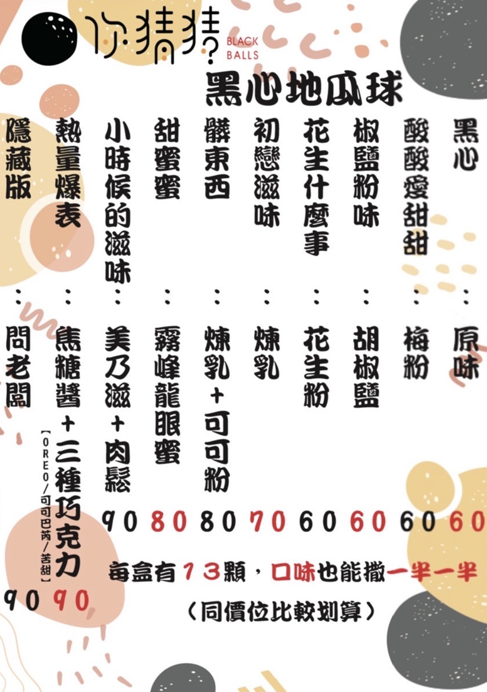 【台中西區美食】『黑心地瓜球』巨無霸Size！審計新村超夯排隊美食！ @傻蛋夫妻生活札記