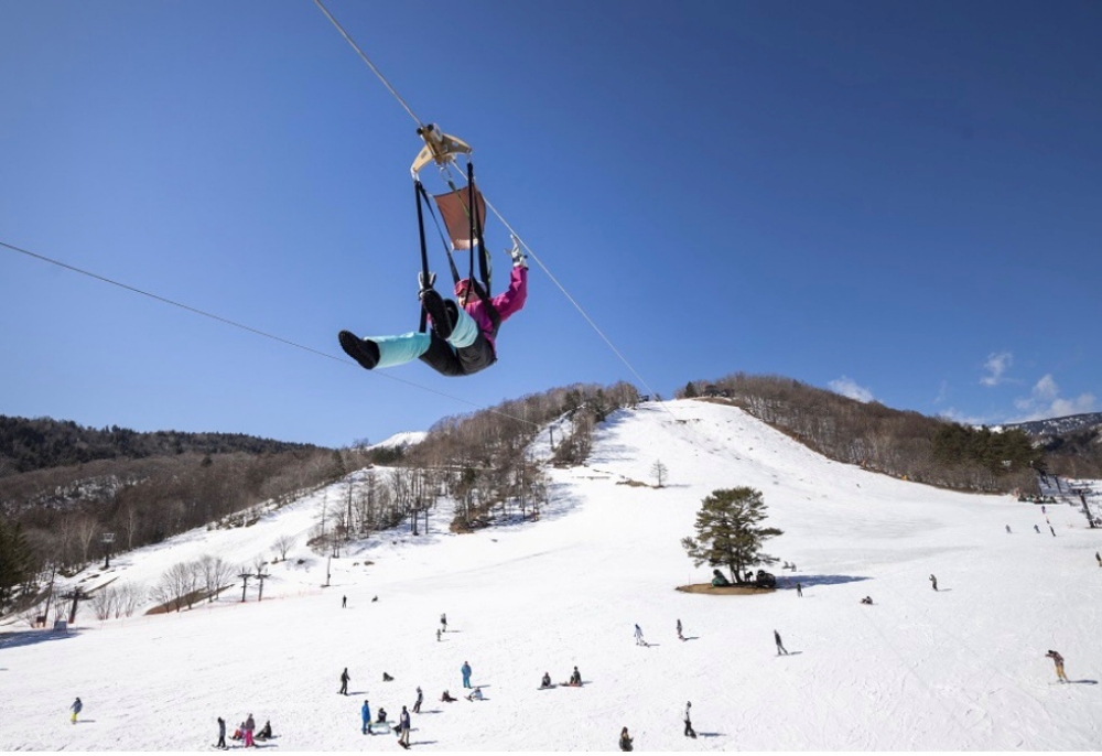 【日本群馬。滑雪】『草津溫泉滑雪場 / 草津温泉スキー場』溫泉小鎮裡的親子滑雪場！ @傻蛋夫妻生活札記
