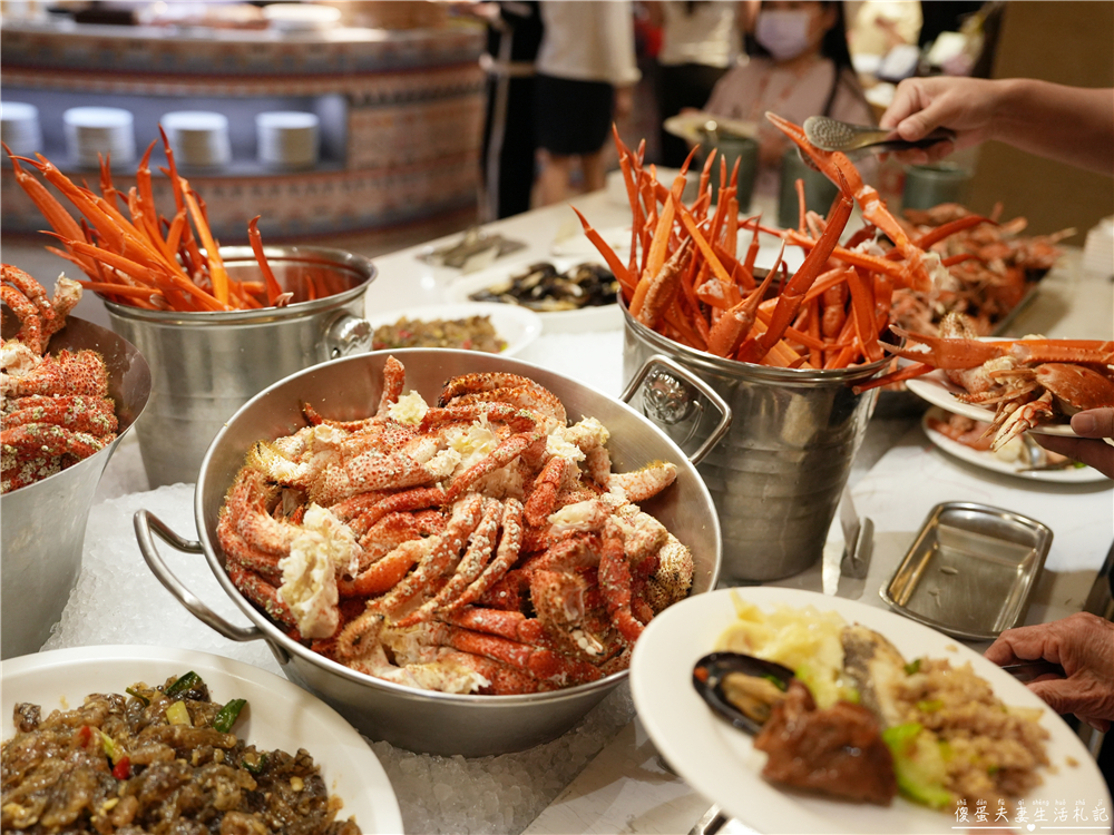 【台中西屯。美食】『溫莎咖啡廳』高質感Buffet！裕元花園酒店的吃到飽百匯餐廳！ @傻蛋夫妻生活札記