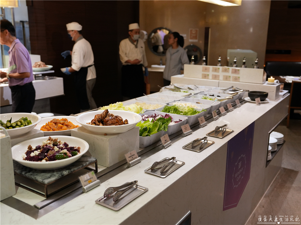 【台中西屯。美食】『溫莎咖啡廳』高質感Buffet！裕元花園酒店的吃到飽百匯餐廳！ @傻蛋夫妻生活札記