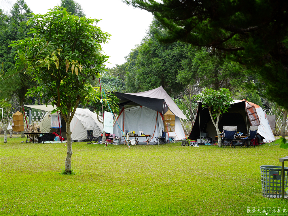 【南投埔里。露營】『湯尼瑪麗露營區』離塵不離城！環境乾淨簡單的舒適露營區~ @傻蛋夫妻生活札記