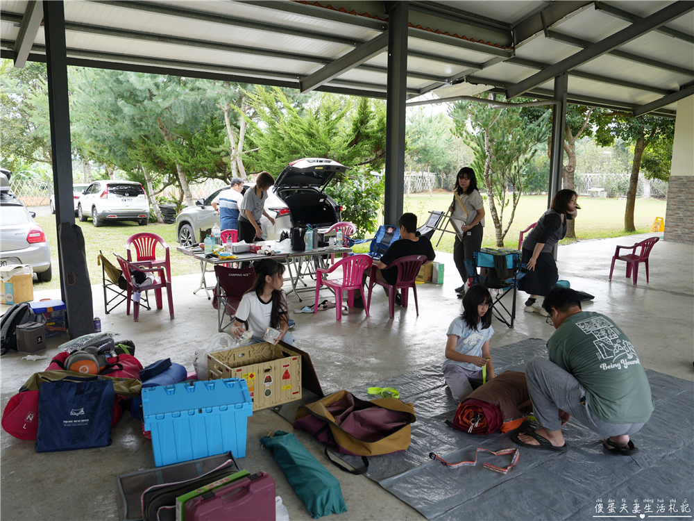 【南投埔里。露營】『湯尼瑪麗露營區』離塵不離城！環境乾淨簡單的舒適露營區~ @傻蛋夫妻生活札記