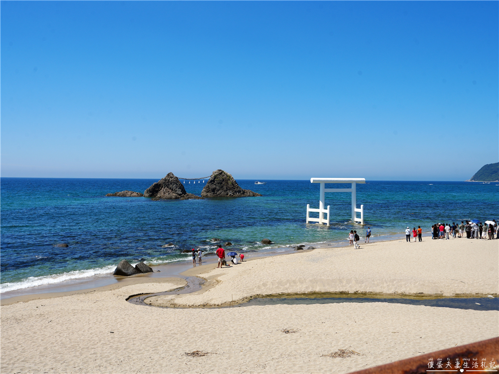 【日本福岡。景點】『櫻井二見浦 夫婦岩』糸島最浪漫的海景打卡點！ @傻蛋夫妻生活札記