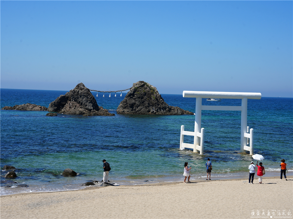 【日本福岡。景點】『櫻井二見浦 夫婦岩』糸島最浪漫的海景打卡點！ @傻蛋夫妻生活札記