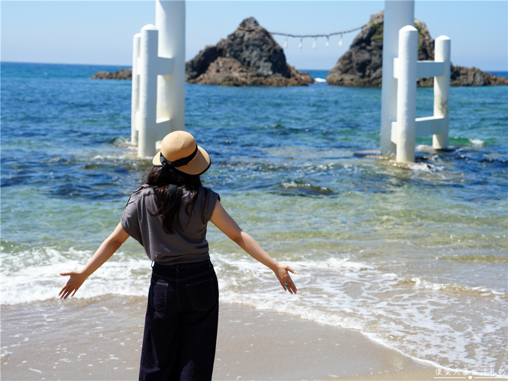 【日本福岡。景點】『櫻井二見浦 夫婦岩』糸島最浪漫的海景打卡點！ @傻蛋夫妻生活札記