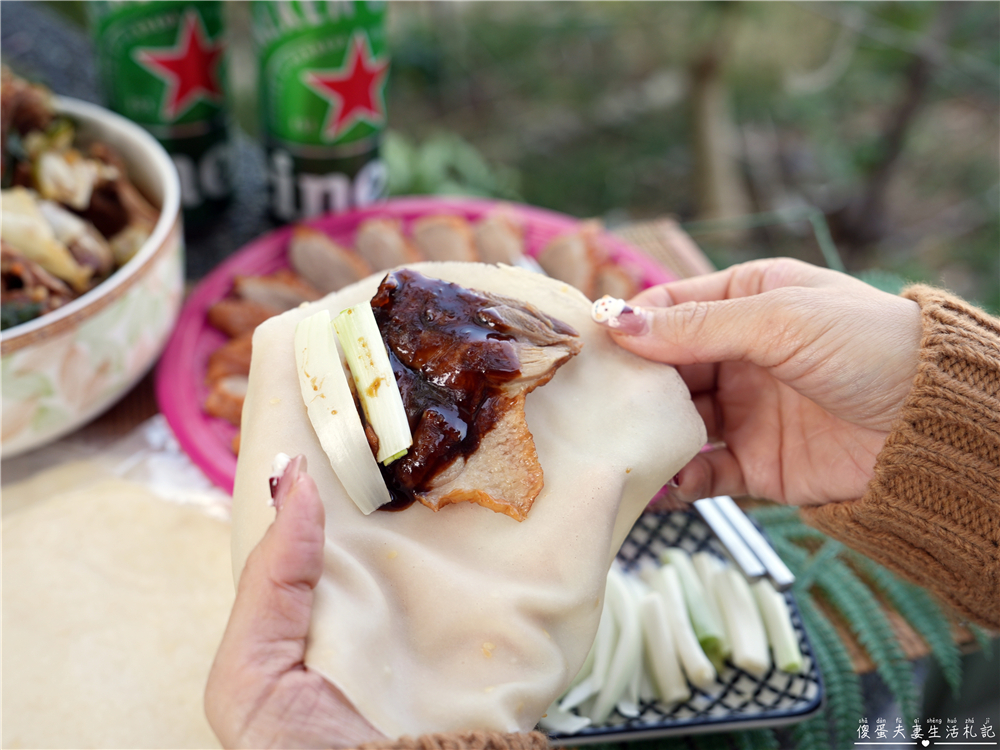 【苗栗頭份。美食】『福田脆皮烤鴨三吃』涮嘴烤鴨！片鴨、炒鴨架一次滿足~~ @傻蛋夫妻生活札記