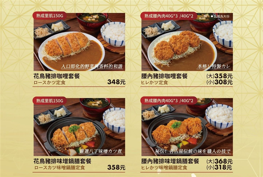 【苗栗市美食】『花鳥豬排』超猛厚切酥脆炸豬排專賣！越光米飯、高麗菜絲與豚汁無限續加，外帶便當CP值更高！ @傻蛋夫妻生活札記