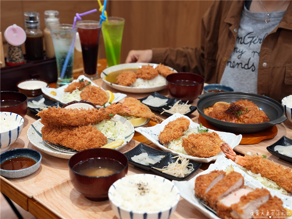 【苗栗市美食】『花鳥豬排』超猛厚切酥脆炸豬排專賣！越光米飯、高麗菜絲與豚汁無限續加，外帶便當CP值更高！ @傻蛋夫妻生活札記