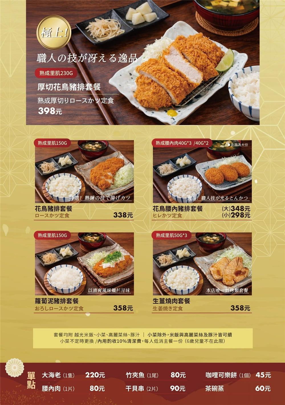 【苗栗市美食】『花鳥豬排』超猛厚切酥脆炸豬排專賣！越光米飯、高麗菜絲與豚汁無限續加，外帶便當CP值更高！ @傻蛋夫妻生活札記