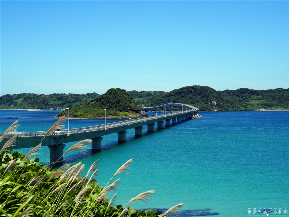 【日本山口景點】『角島』角島大橋夢幻藍海公路～自駕必訪打卡地！ @傻蛋夫妻生活札記
