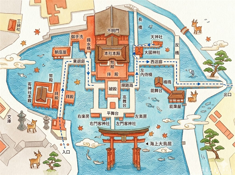 【日本廣島景點】『嚴島神社』日本三景朝聖!搭渡輪登宮島,退潮漫步大鳥居、宮島商店街美食一次收集! @傻蛋夫妻生活札記 【日本廣島景點】『嚴島神社』日本三景朝聖!搭渡輪登宮島,退潮漫步大鳥居、宮島商店街美食一次收集! @傻蛋夫妻生活札記