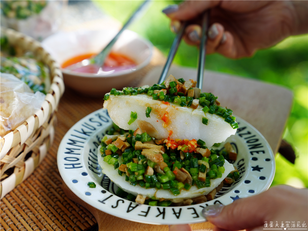 【苗栗市美食】『紫園無招牌客家米食』超低調隱藏版！油飯、水粄、芋頭糕早起才吃得！ @傻蛋夫妻生活札記