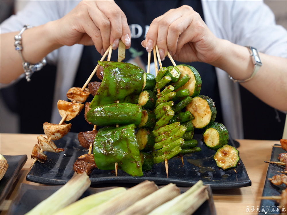 【苗栗竹南美食】『烤滿氛』熱炒、串烤一次滿足！下班聚餐宵夜新選擇！ @傻蛋夫妻生活札記
