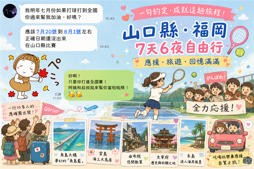 【日本山口+福岡】『7天輕旅行全紀錄』山口、福岡應援之旅！日本自由行行程規劃、住宿、美食、購物、戰利品全紀錄！ @傻蛋夫妻生活札記