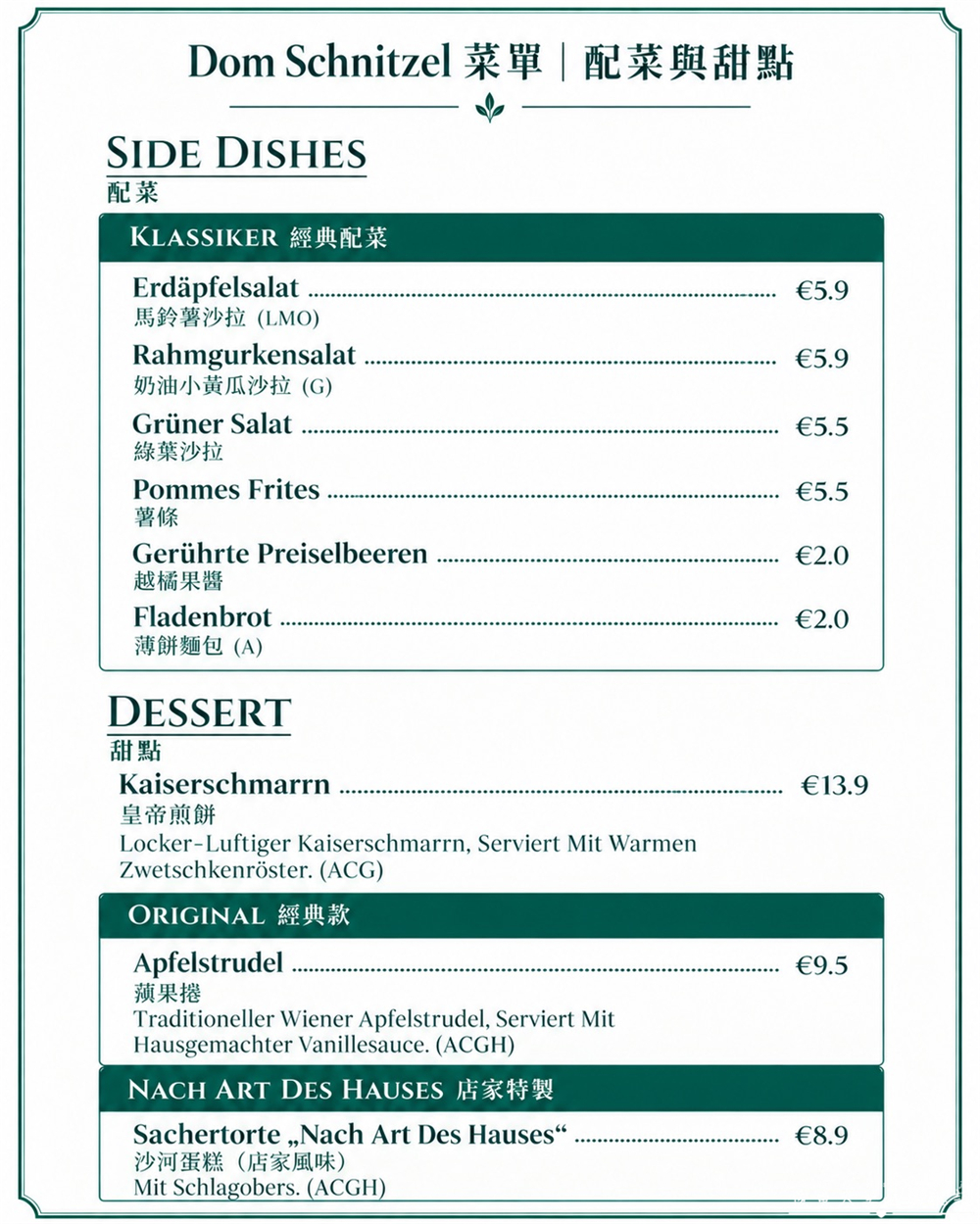 【奧地利維也納美食】『Dom Schnitzel』維也納高人氣炸排店！炸排、沙河蛋糕、皇帝煎餅都是招牌~ @傻蛋夫妻生活札記