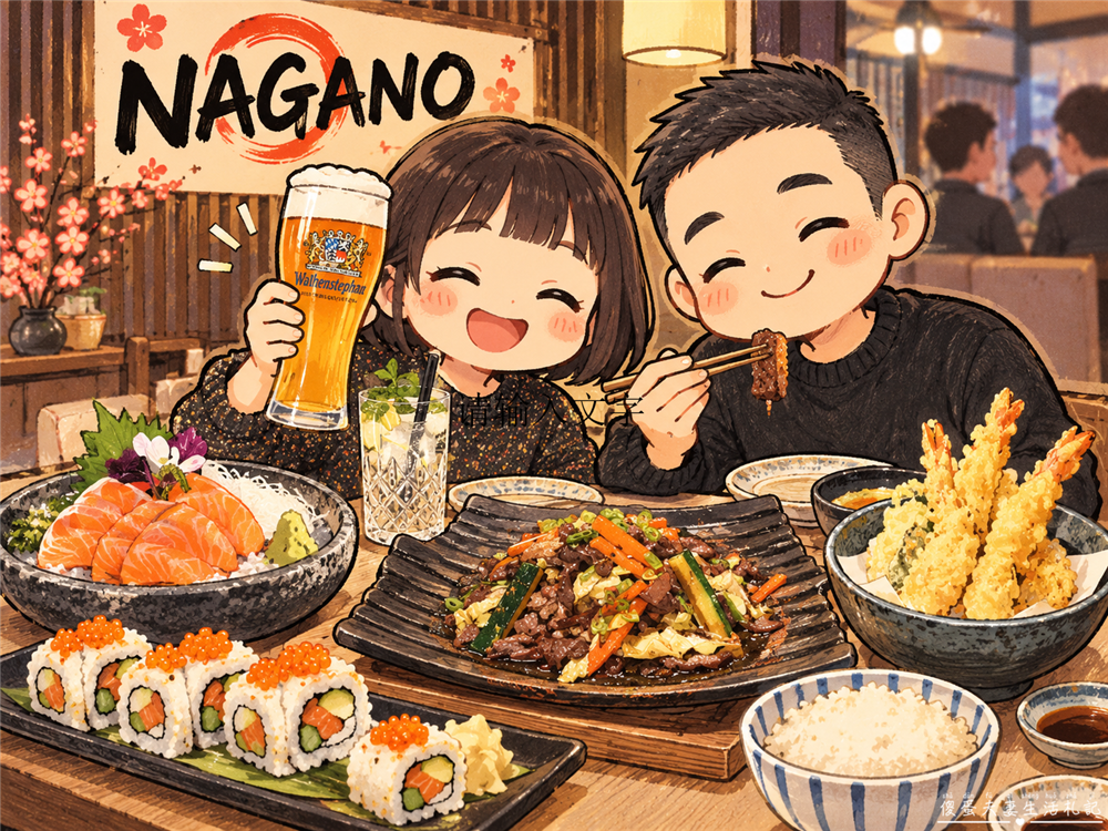 【奧地利薩爾茲堡美食】『NAGANO』歐洲也能吃到好吃日式料理！店內中文溝通完全沒問題~~ @傻蛋夫妻生活札記