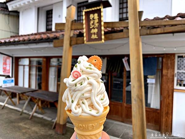 【日本福島。美食】『拉麵神社』喜多方最萌拉麵冰淇淋！超可愛人氣打卡景點！ @傻蛋夫妻生活札記