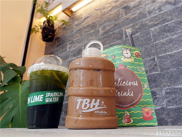 【苗栗市。美食】『TBH泰式奶茶』飲品好喝、包裝可愛，但極度不顯眼的泰式飲料專賣店！ @傻蛋夫妻生活札記